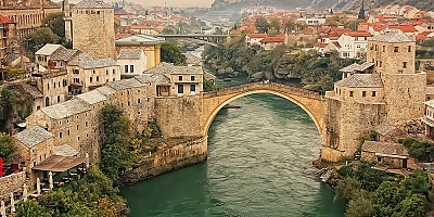 Türk Vatandaşlarının Vizesiz Gidebildiği Ülke Bosna-Hersek, Tarihi ve Doğal Güzellikleriyle Öne Çıkıyor